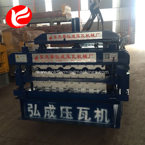 Double layer  roof  roll forming machine